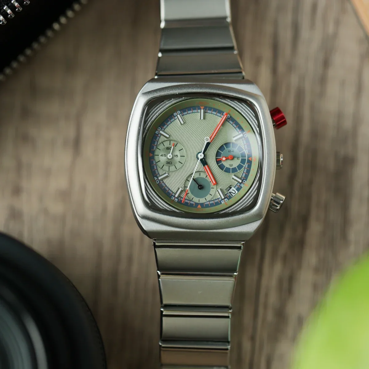 2024 новые оригинальные прямоугольные мужские кварцевые часы Bauhaus Design Concept