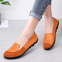 women casual shoes large size loafers slip on comfortable female flats footwear soft moccasin non slip zapatillas mujer