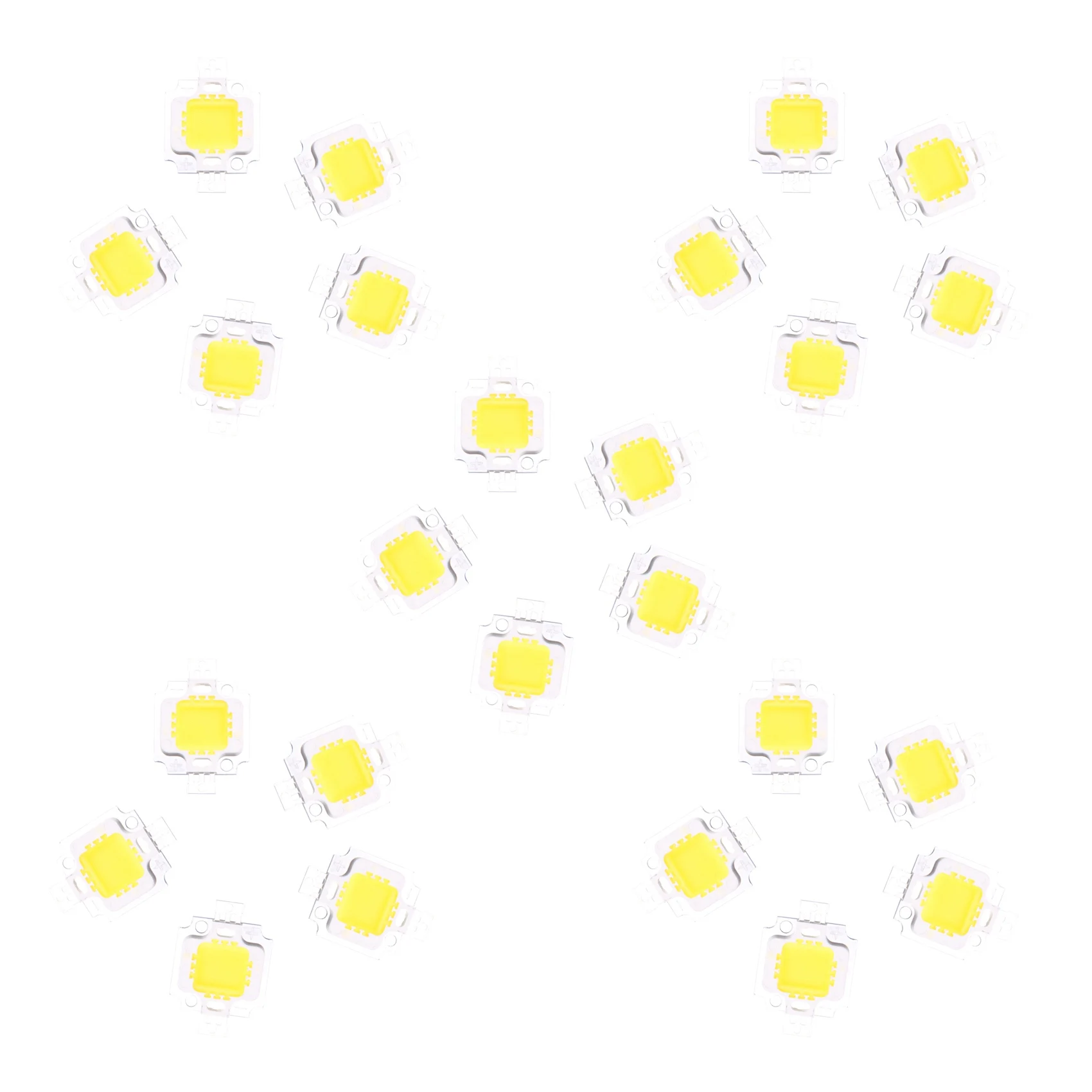 

25 PCS IC LED Bulb Warm White 10W 3200K 800LM 9 - 12V