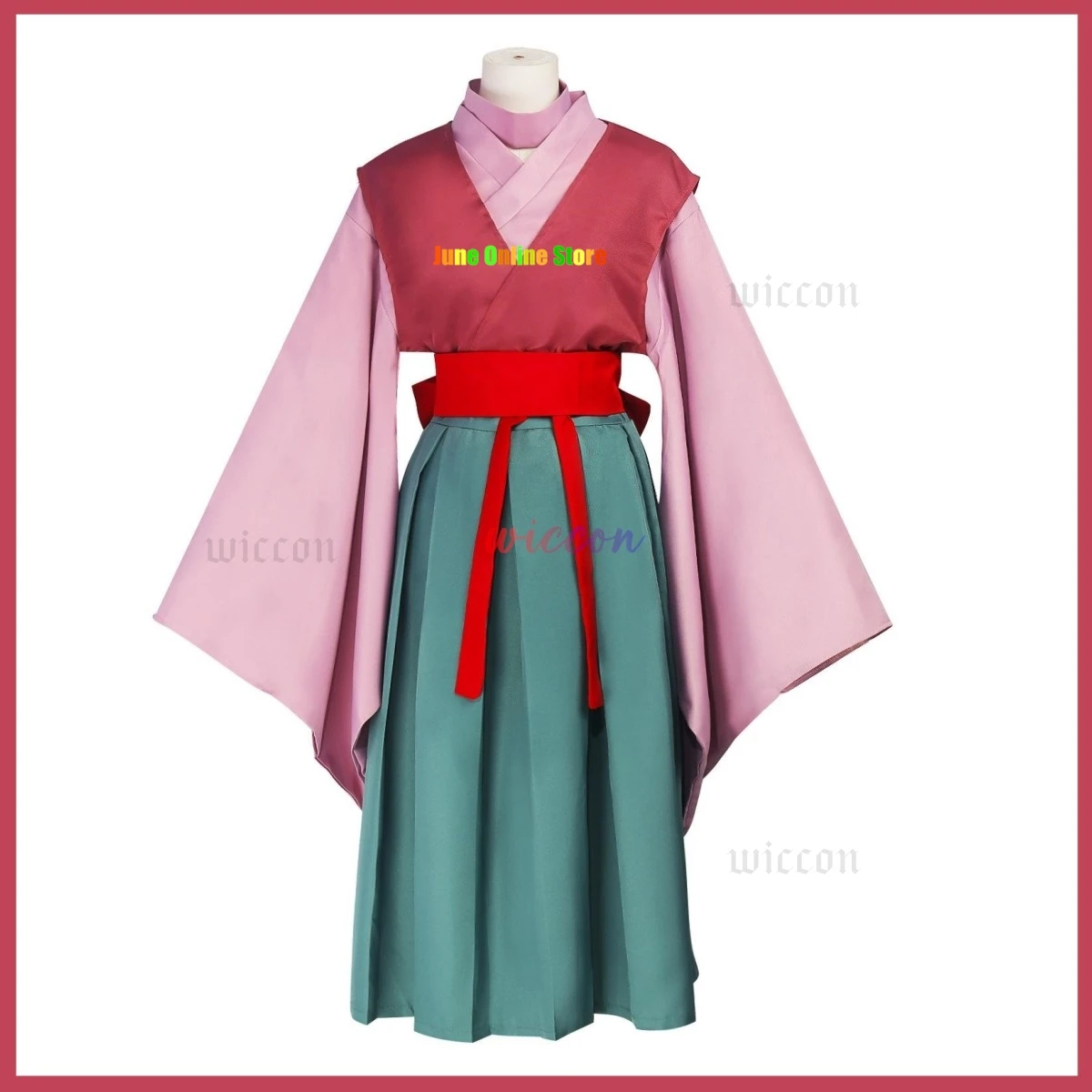 Anime HUNTER Aruka Zorudikku Cosplay Costume Alluka Zoldyck Japanese Kimono Wig Shoes Woman Cute Christmas Party Suit