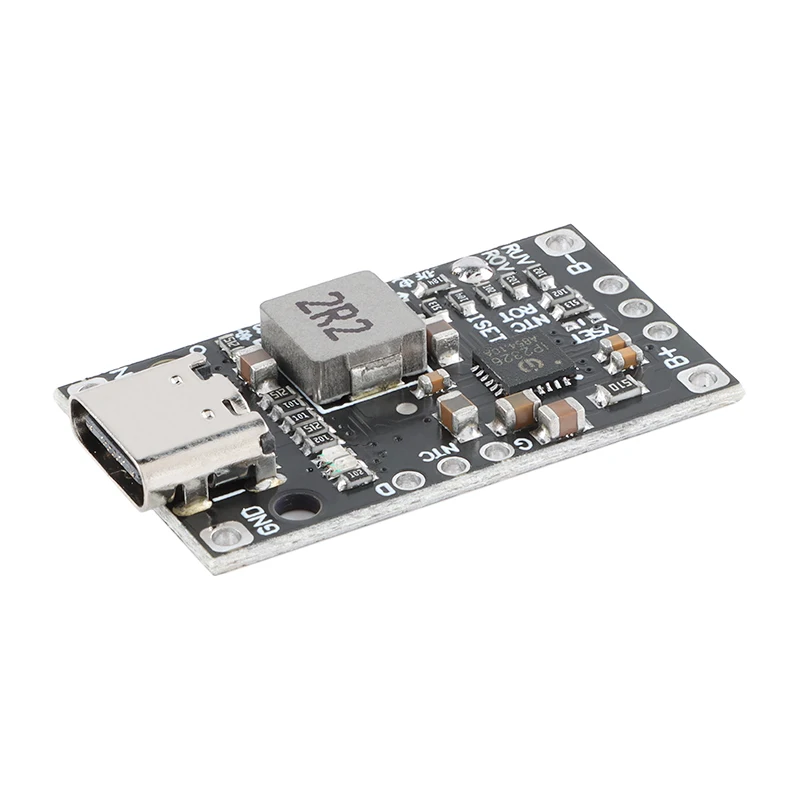 

2S 3S Type-C USB BMS 15 Вт 8,4 В 12,6 В 1,5 А Модуль повышения зарядки литиевой батареи со сбалансированной поддержкой Быстрая зарядка с индикатором