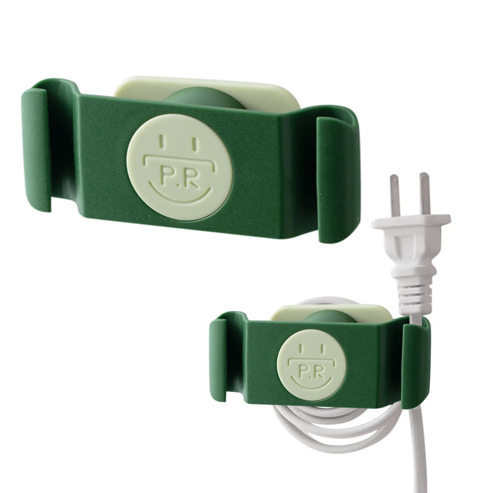 

Органайзер для шнура 4 шт., практичный держатель для кабеля, зажимы для хранения проводов, компактное самоклеящееся крепление