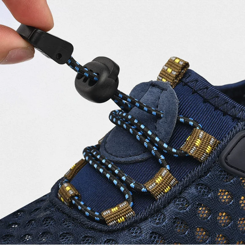 Men's Shoes Lightweight Hiking Sneakers Breathable Summer Outdoor Sneakers Mesh Surface Quick-drying Men Trekking Mountain Shoes