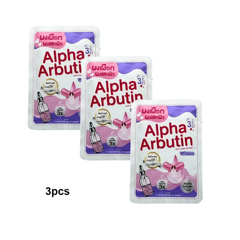 3 шт. Viên K Maja Tr Rosen Da Alpha Arbutin HYA Giseur Plus Коллаген Увлажняющий Осветляющий Белый