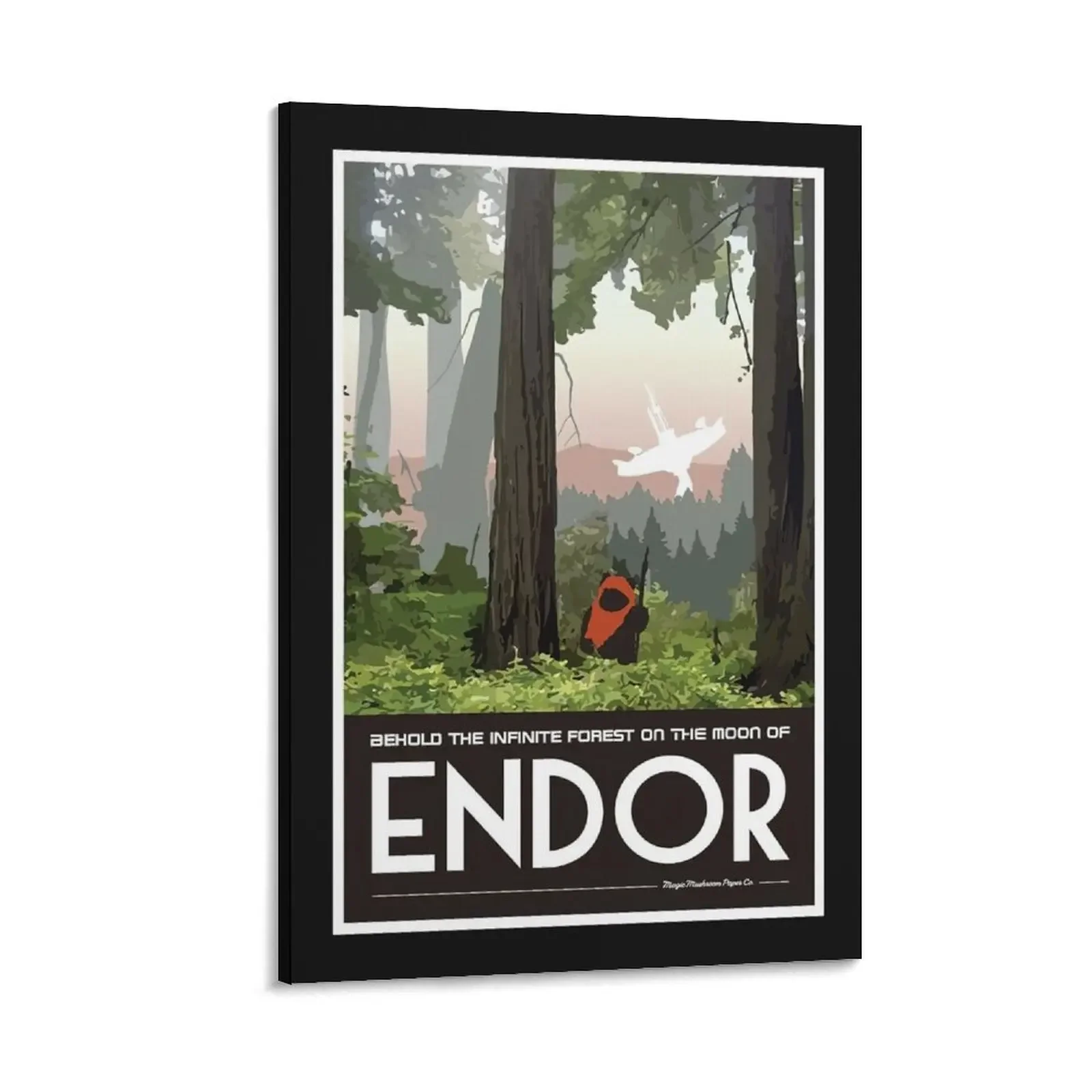 Ewok Endor-Wicket W. Warrick Холст Картина украшения стены картины для спальни плакат