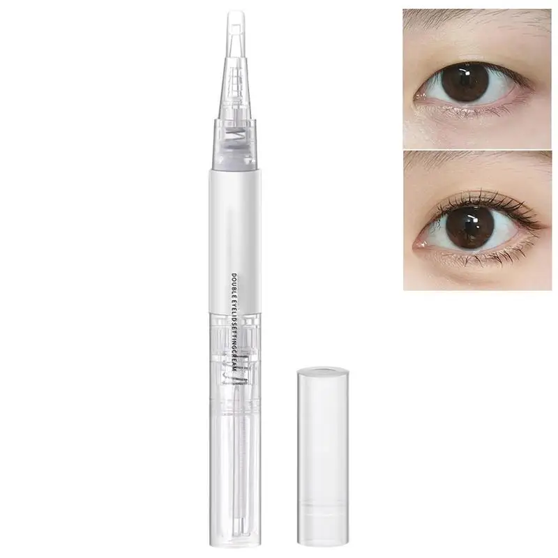 

Double Eyelid Cream Super Strong Eyelash Adhesive Clear 5ml Strong Hold Lash Eyelid Makeup Primer Glue Long Lasing Eyelid Tape