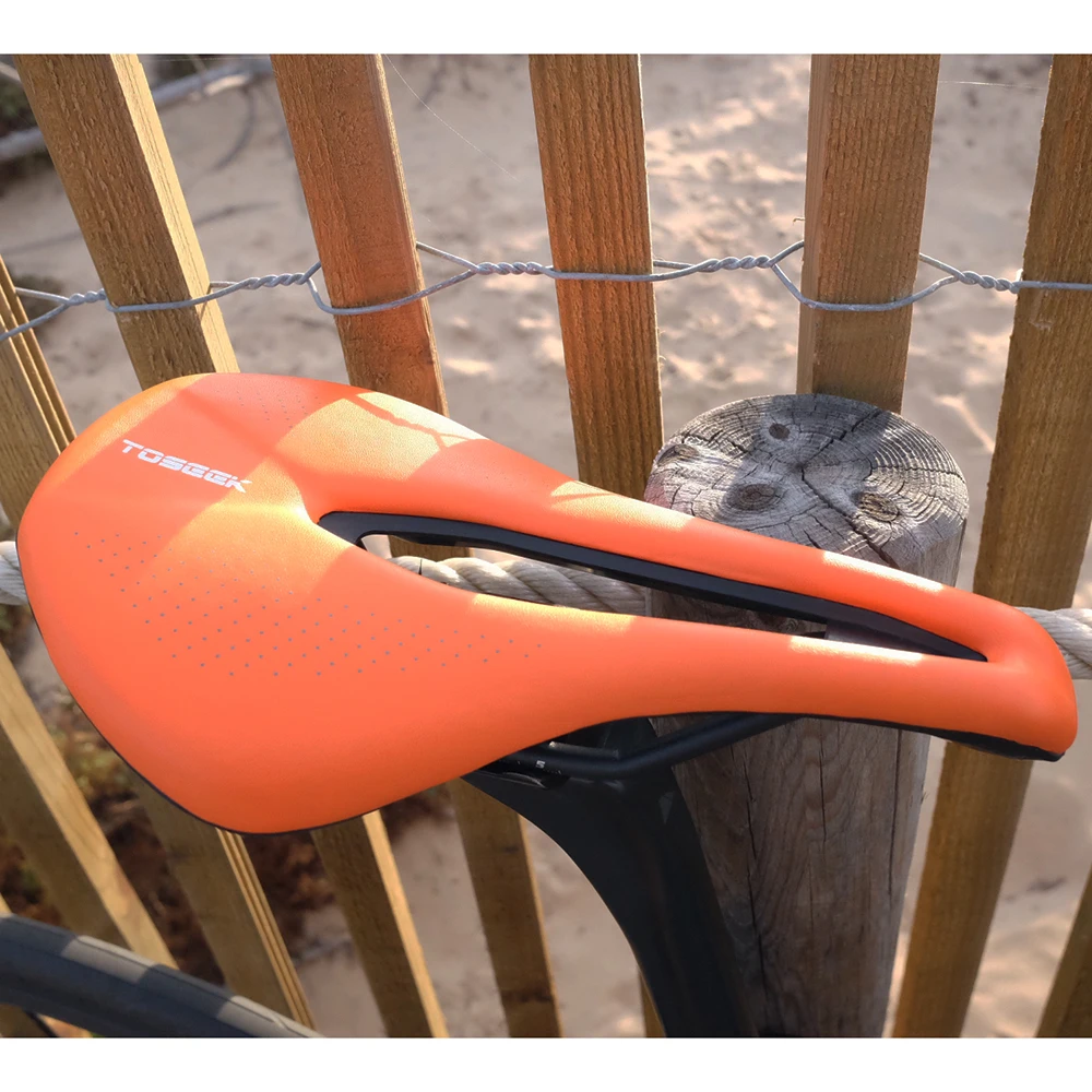 Седло для горного и дорожного велосипеда TOSEEK EVA ультралегкое дышащее удобное