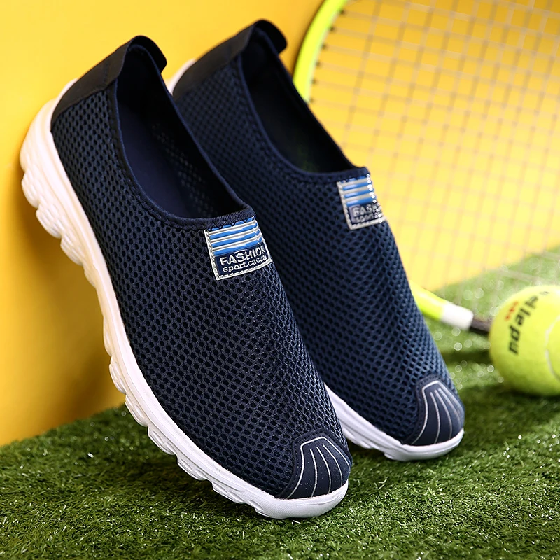 

Mens Sports Shoes Snekars Male Sneakers Navy Blue Shoes Men Sport Famous Brand Tenis Running Athletic
