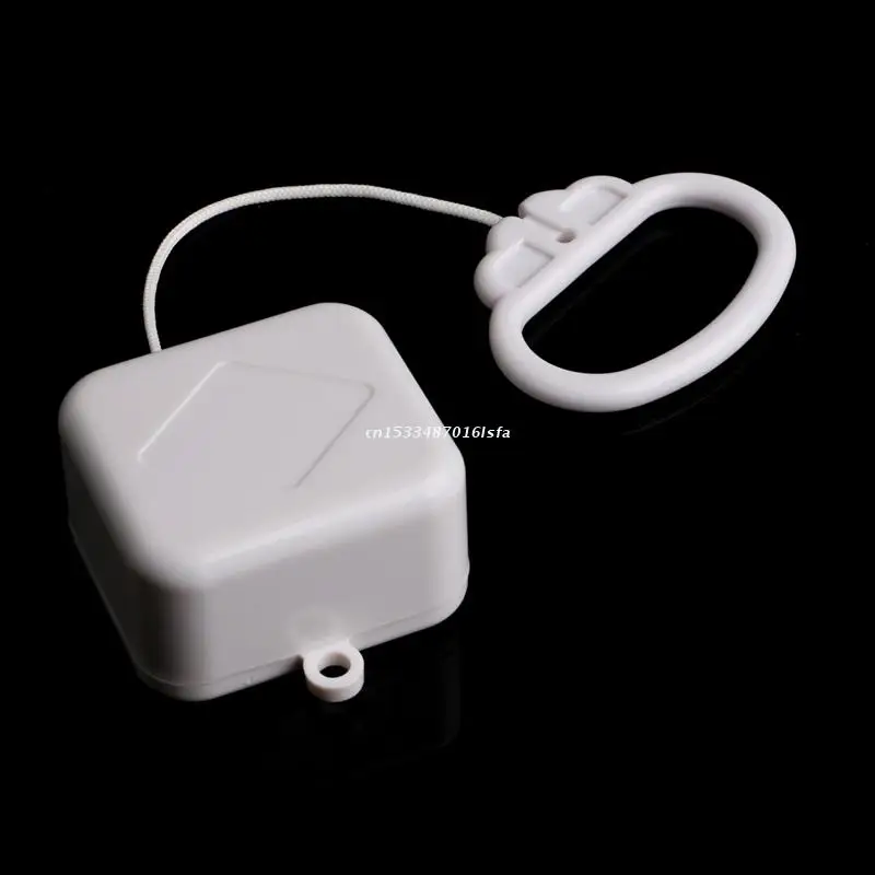 Музыкальный шнур белый Колокольчик для детской кровати игрушка детей