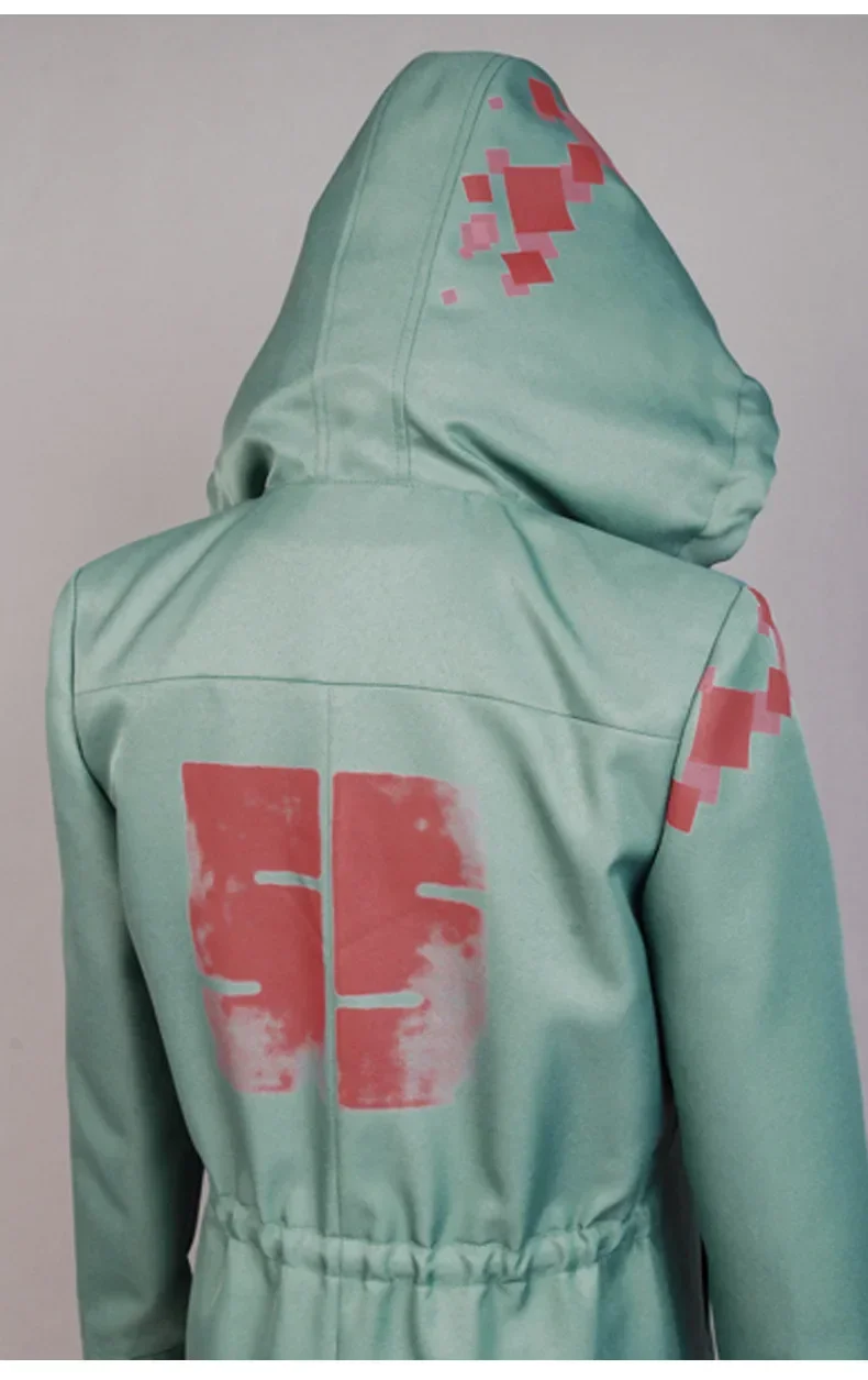 Аниме Danganronpa Косплей Костюм Nagito Komaeda Куртка Пальто Футболка Полный комплект