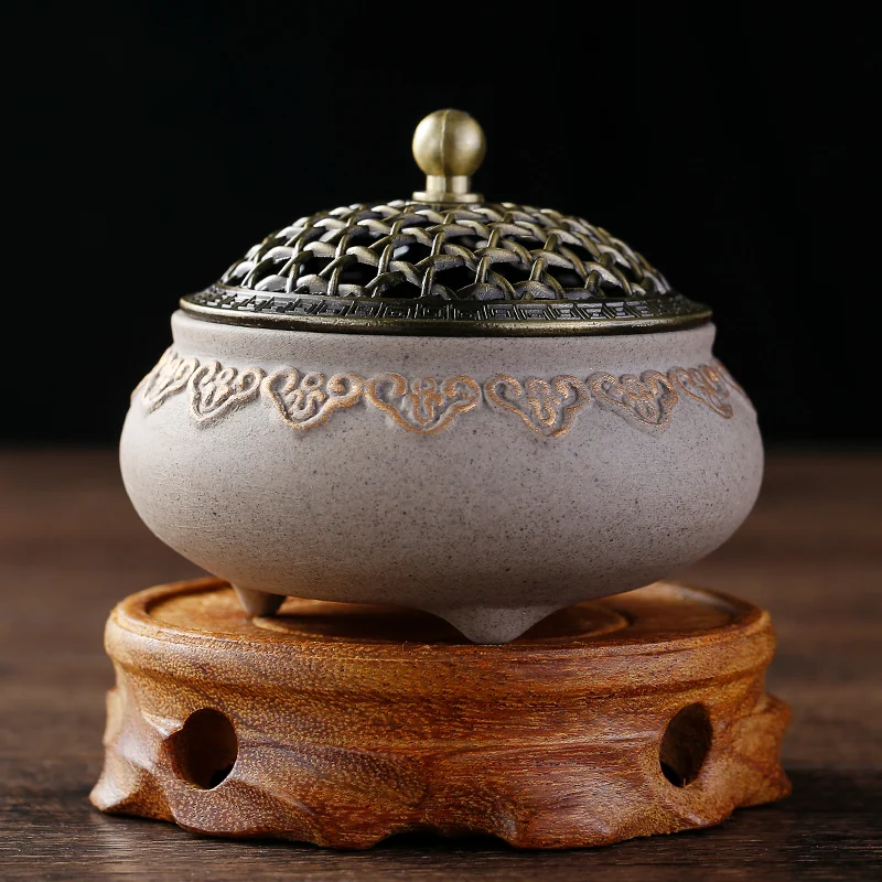 

Home Incensos Candlee Vessel Modern Brumetherapy Mild Shisha Censer Shishaer Quemador De Incienso Room Decoration Accessories