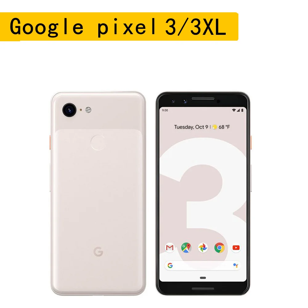 Оригинальный смартфон Google Pixel 3 3XL, телефон с экраном 845 дюйма, Восьмиядерный процессор Snapdragon 128, 4 Гб 64 Гб 5,5 ГБ, Andorid 9