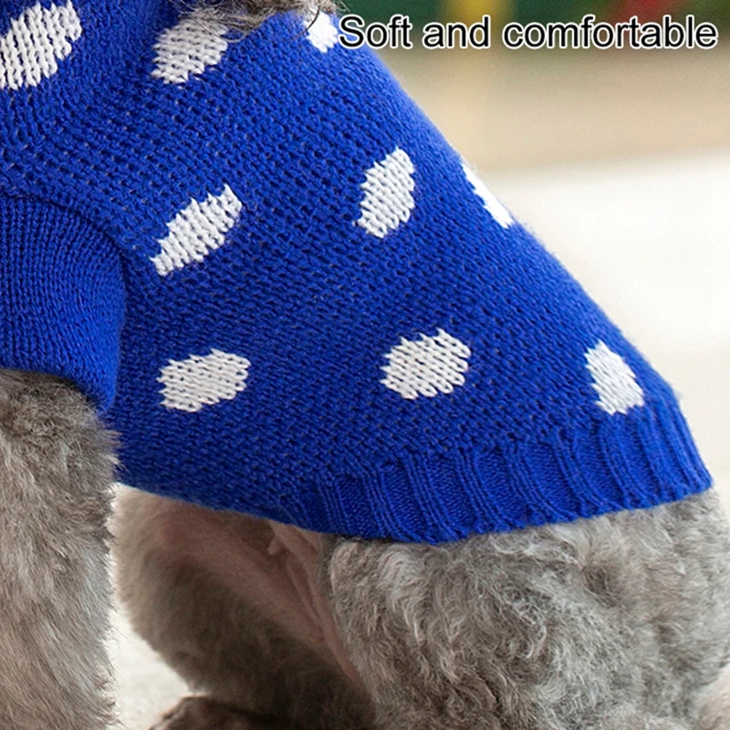 Свитера для маленьких и средних собак зимняя теплая одежда свитер домашних