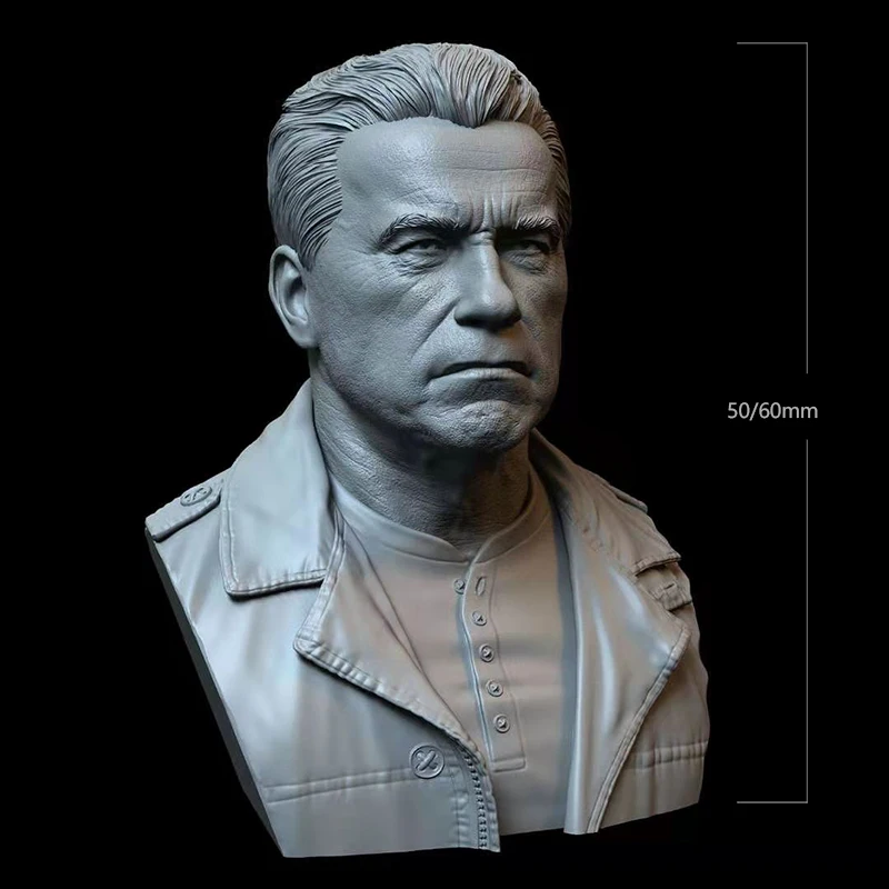 

60mm 50mm Resin Model Terminator Bust Figure Unpainted Unassembled RW-572