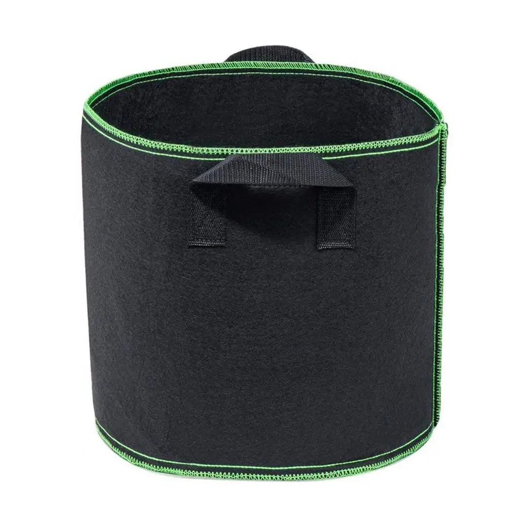 

30 Gallon Grow Bags Black Cloth Planting Pots Grow Pouches Fabric Handles Vegetables Container