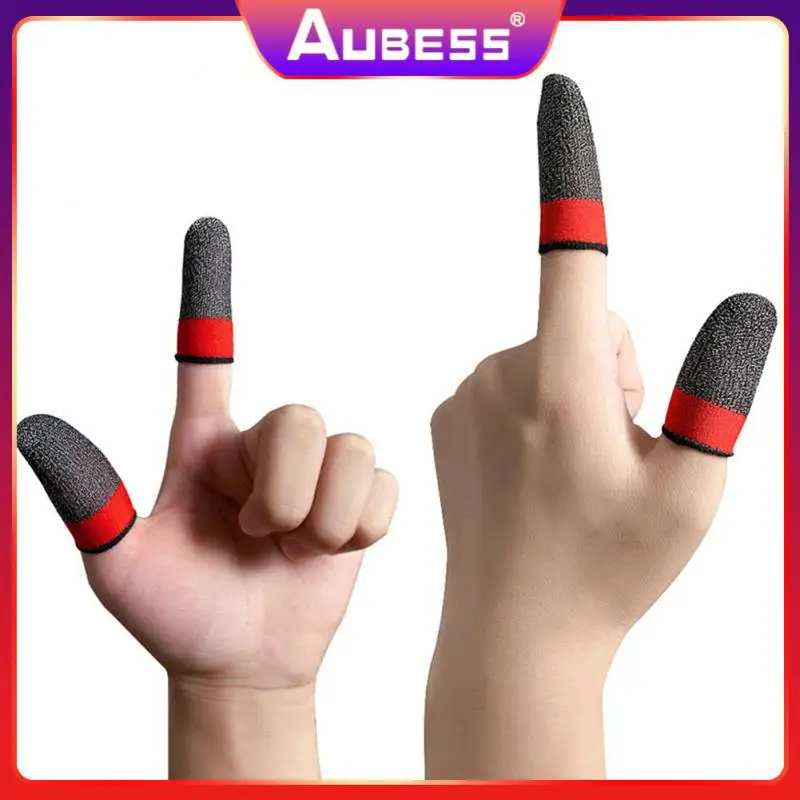

High Sensitivity Touch Screen Finger Cover Breathable Game Fingertip Cover Can Be Carried With You Game Fingertip Gloves