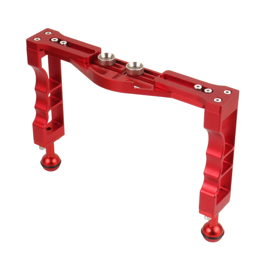 Базовый кронштейн подноса для дайвинга из алюминиевого сплава двойная ручка с