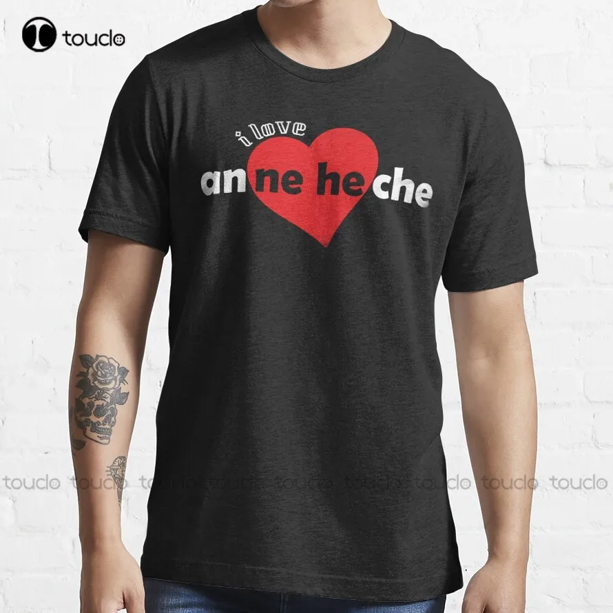 

I Love Anne Heche 2022 Trending T-Shirt 80S Shirt Custom Aldult Teen Unisex Digital Printing Tee Shirts Fashion Tshirt Summer