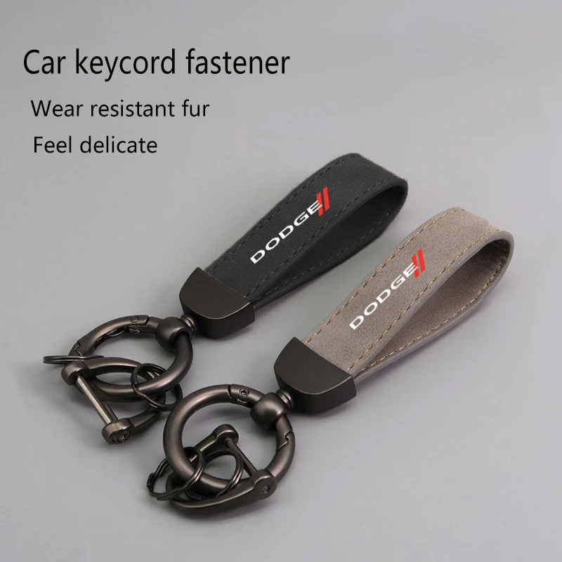 

For Dodge Challenger caliber journey Ram 1500 Custom Car Styling Emblem Car Key Holder keychain accessories keyring