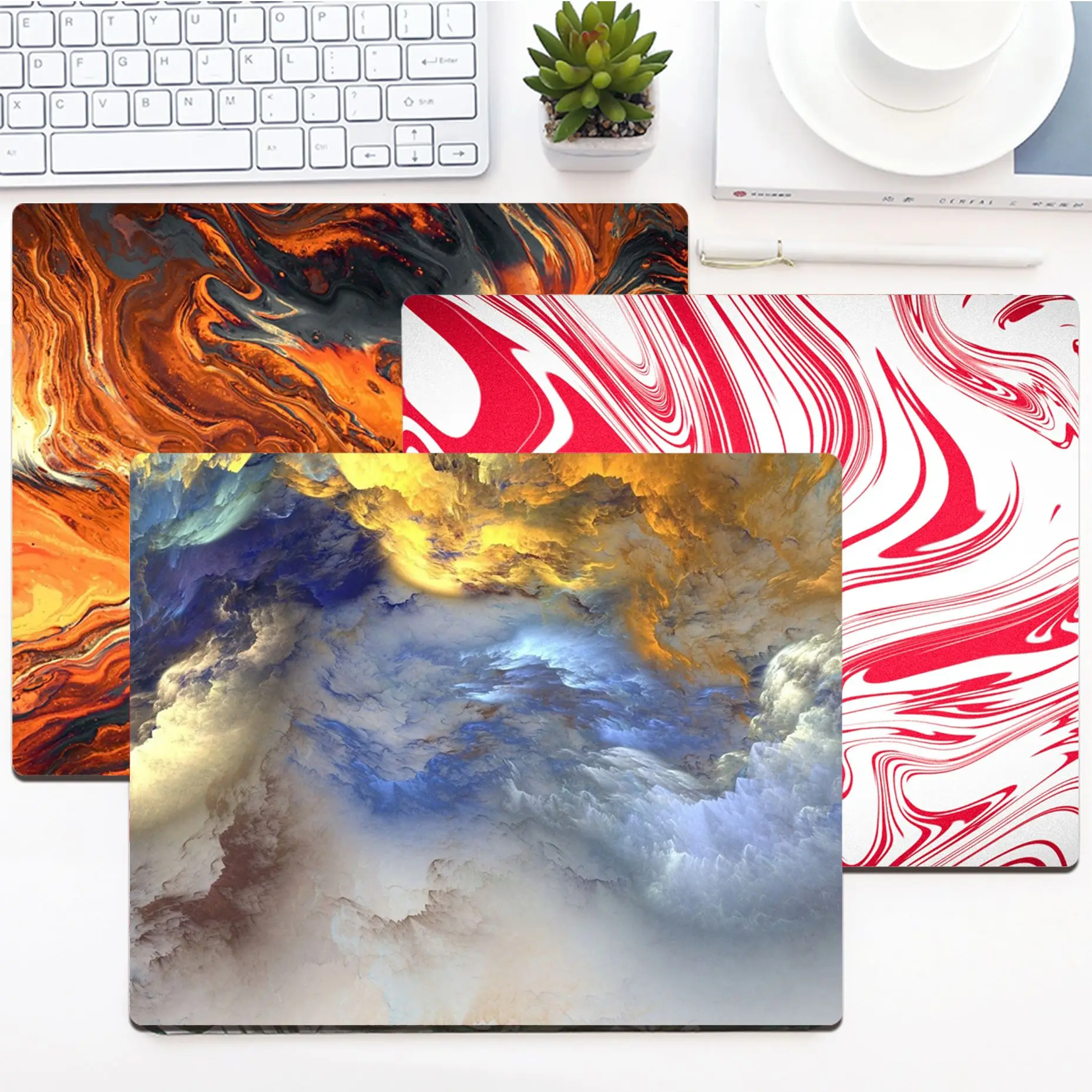 

Fashion Marble Rubber Small Speed Version Game Computer Keyboard Office Table Mat Cheapest Cup Mats For Teen Girls Bedroom