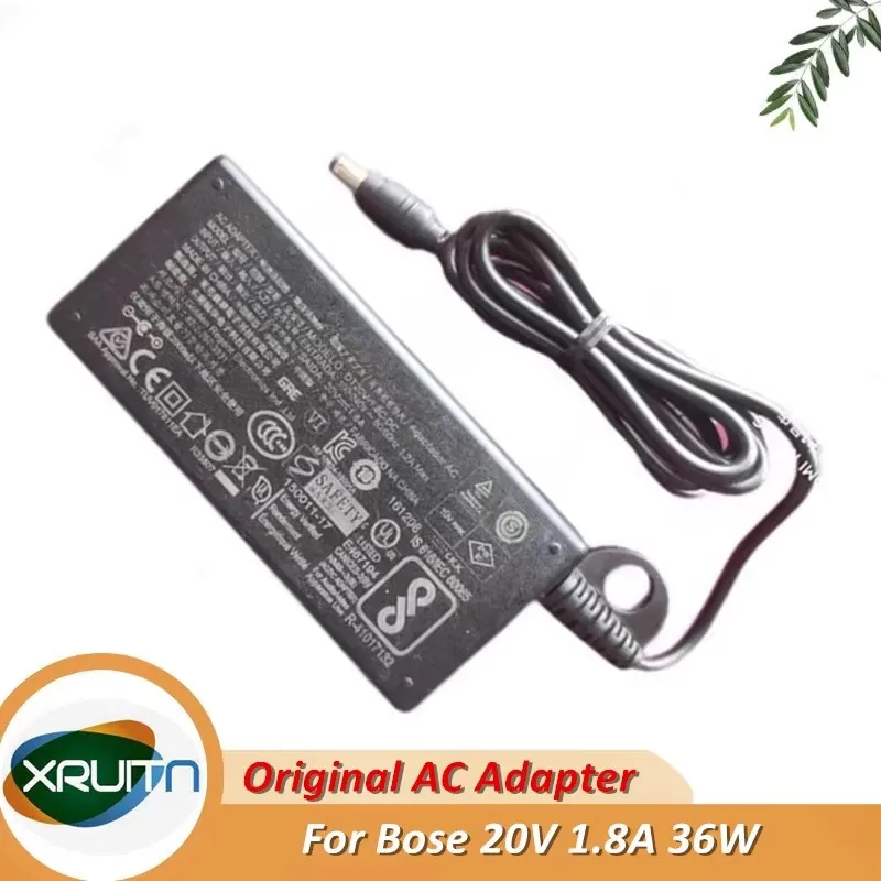 Фото Оригинальный адаптер переменного тока DT20V-1.8C-DC 20 В 1,8 А 36 Вт Зарядное устройство для звуковой панели Bose Solo 5 Блок питания звуковой системы телевизора №2