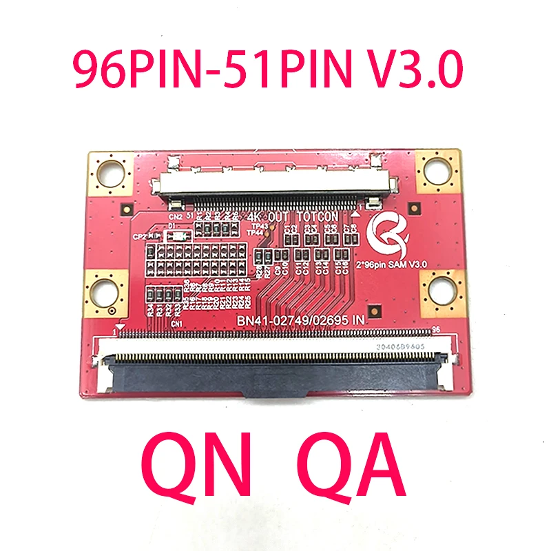 Для LG 2 X 60pin UHD 51pin 68pin VB1 плата адаптера ЖК-экрана 4K адаптер для телевизора Samsung TV QK96