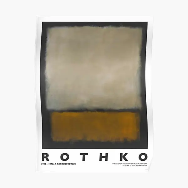 

Декоративный постер Mark Rothko, Настенная роспись, домашнее искусство, смешная Современная декорация, ВИНТАЖНАЯ фотография, без рамки