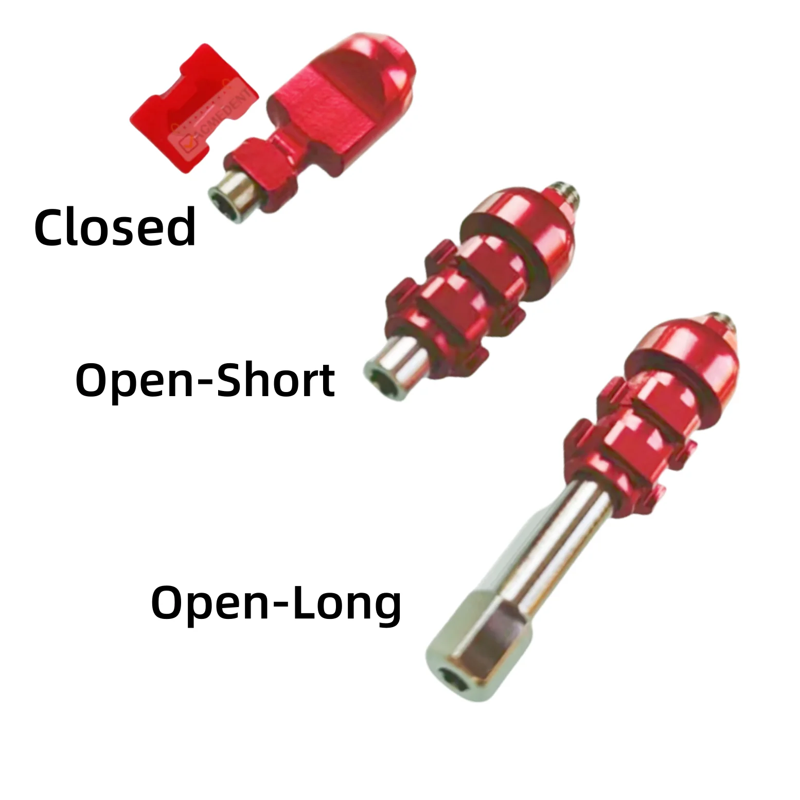 10 шт. колпачки для передачи костного уровня