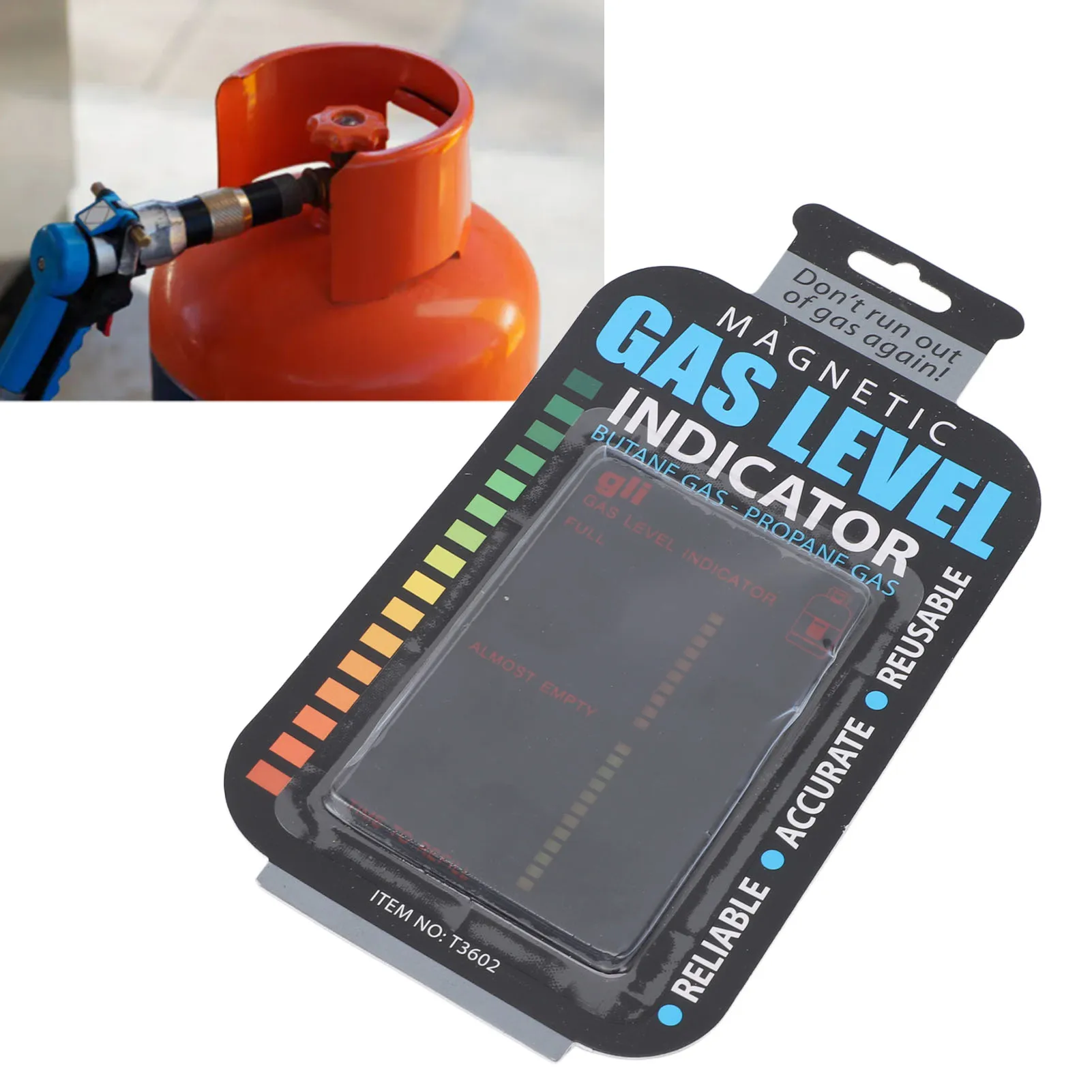 ZK20 5 шт. индикатор уровня газа портативный магнитный пропан индикаторы топлива