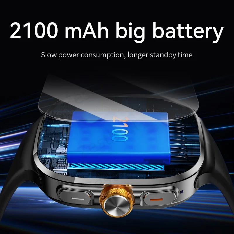Смарт-часы M99 с поддержкой 5G, 2,4-дюймовым AMOLED-экраном и Android, 190 функций °   Поворотная камера, слот для SIM-карты, Wi-Fi (art.: 3920db4695fa2) - 3920db4695fa2