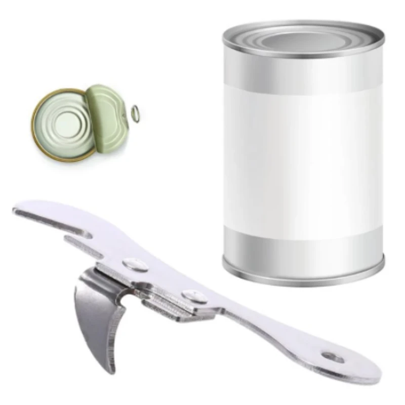 

Stainless Steel Bottle Opener Can Opener Beer Refrigerator Magnetic Suction Home Tools