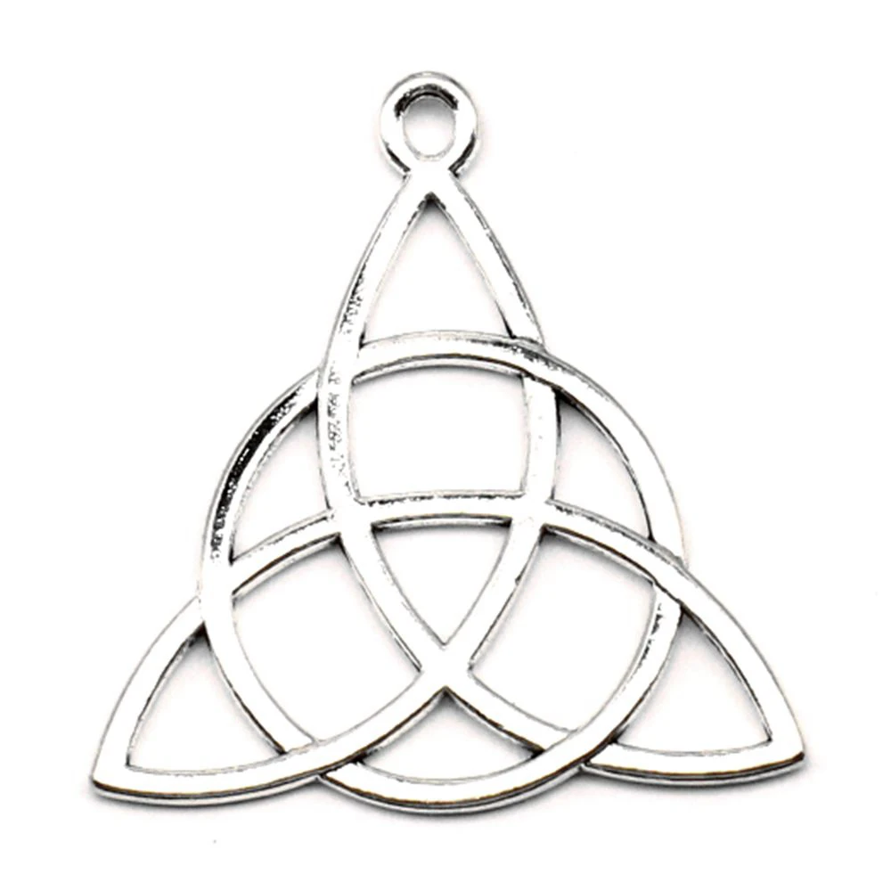 

80pcs Wholesale Jewelry Lots Triangles Charms Pendant Supplies For Jewelry Materials 28x30mm