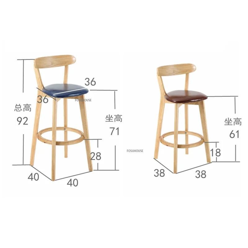 Рисунок 5 - Американский деревянный барный стул