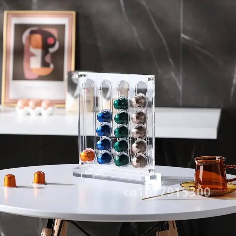 20/48 шт. акриловый держатель для капсул кофе Nespresso OriginalLine стойка хранения
