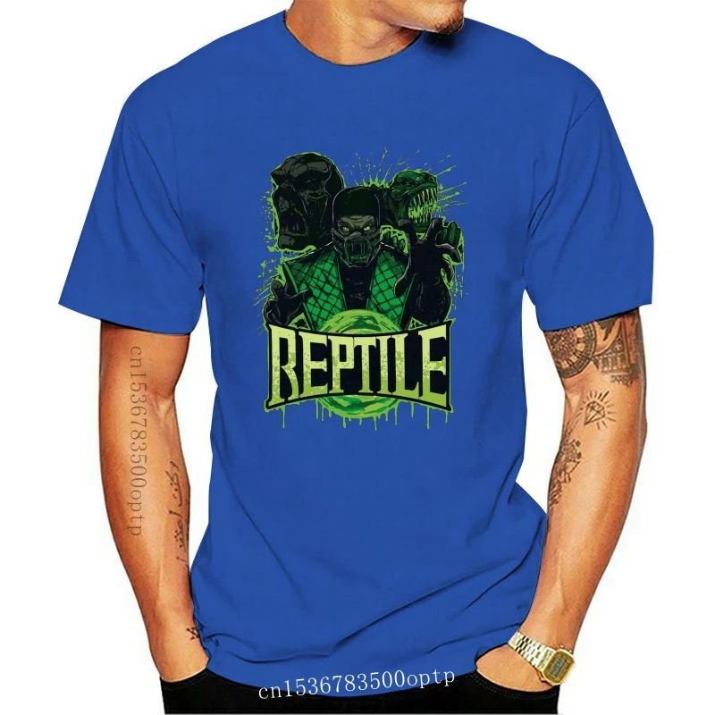 

Camiseta de Juego de reptiles Mortal Kombat, para niños y adultos, novedad