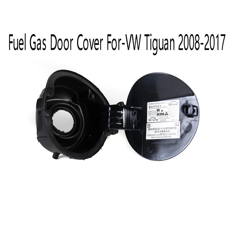 

Car Primed Fuel Gas Door Cover Exterior Fuel Gas Tank Filler Door Lid Flap Cover Primed for Tiguan 2008-2017