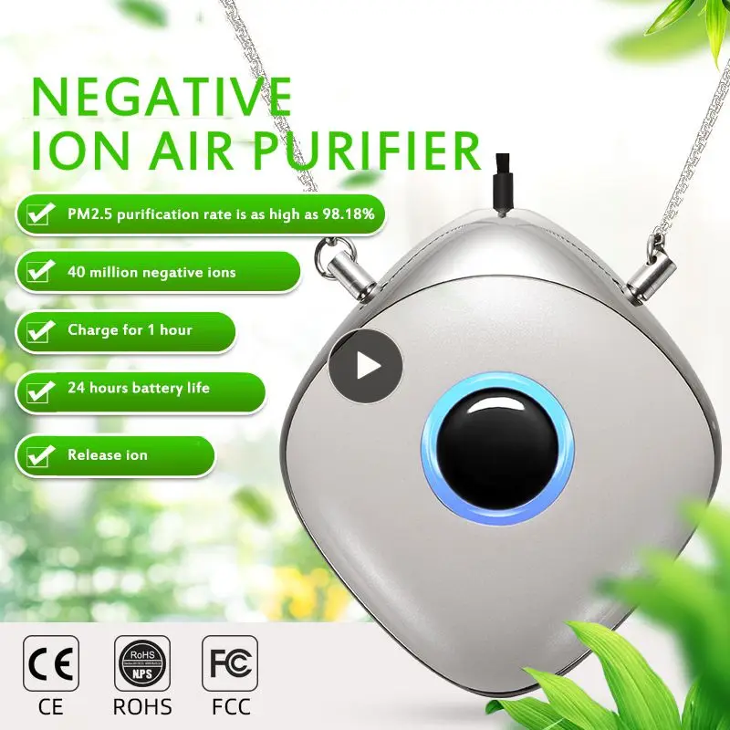 

Мини-очиститель воздуха с отрицательными ионами, 6 миллионов