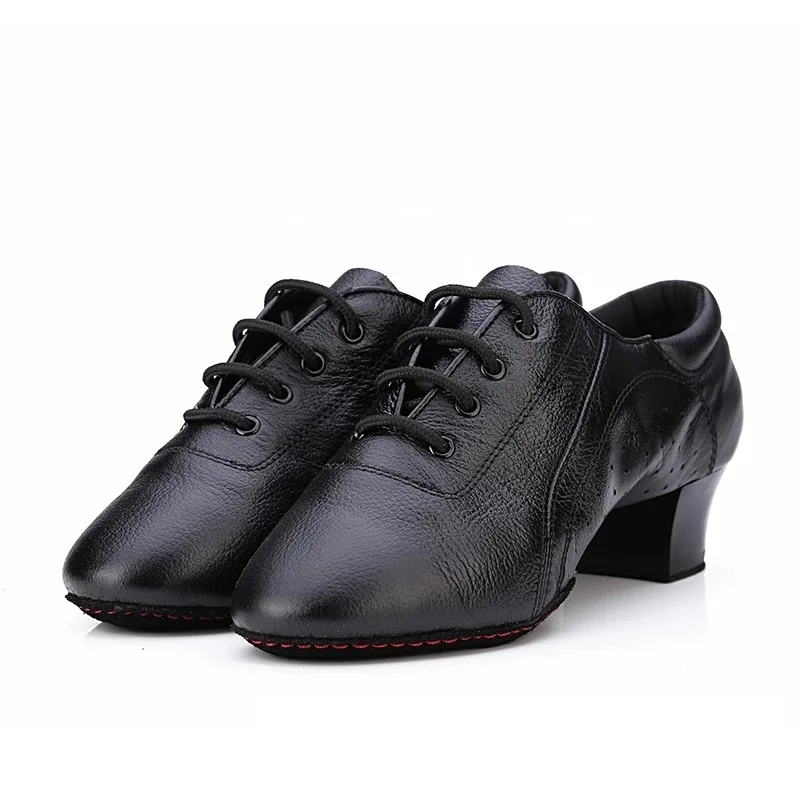 Sneakers Ballroom Leather Sports Shoes Perform Latin Shoes Man Soft Bottom Female Dancing Shoes Children Adult Ventilation