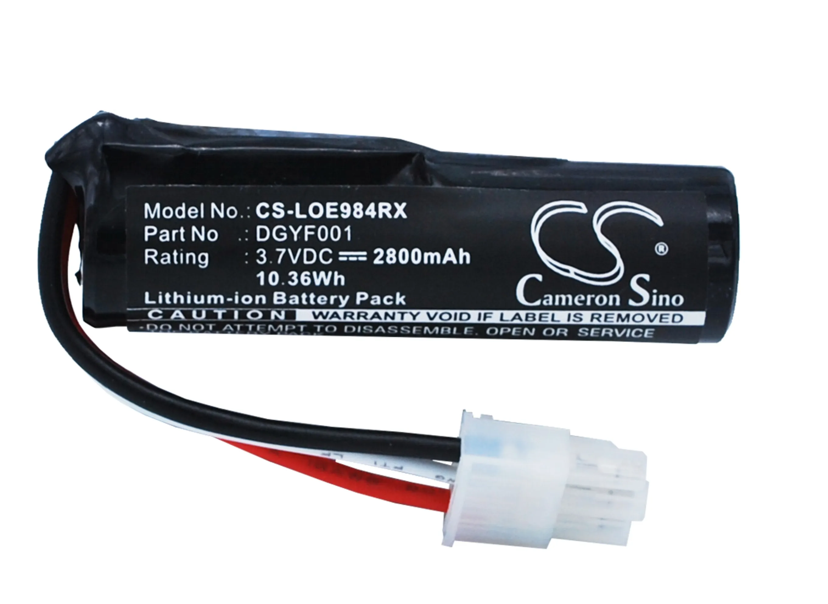 CameronSino Battery for Logitech UE Boombox 984-000304 2800mAh / 10.36Wh DGYF001 GPRLO18SY002 533-000096