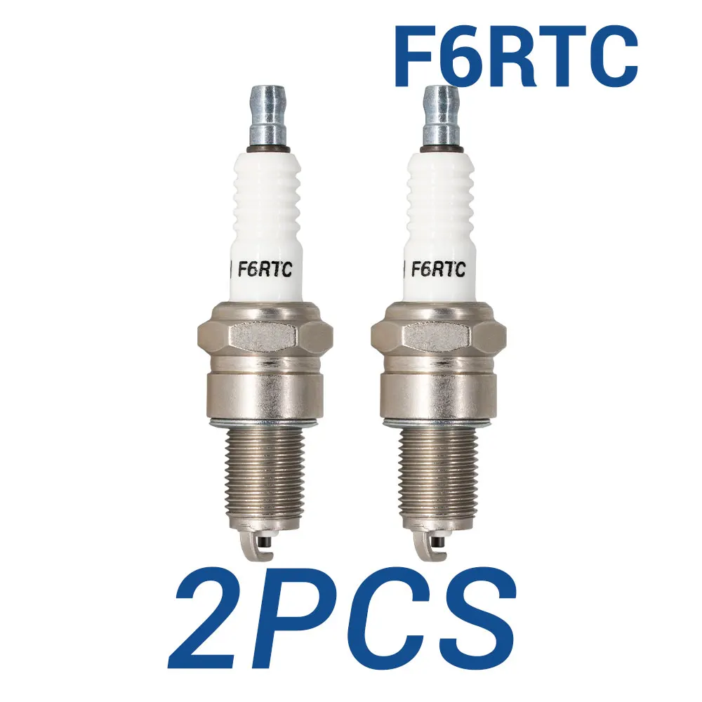 

2Pcs Факел Свеча зажигания F6RTC Замена для 7822/BPR6ES Denso W20EXR-U VOLVO 1367528 1367529 270746 TOYOTA 90098-20325 90098-20745