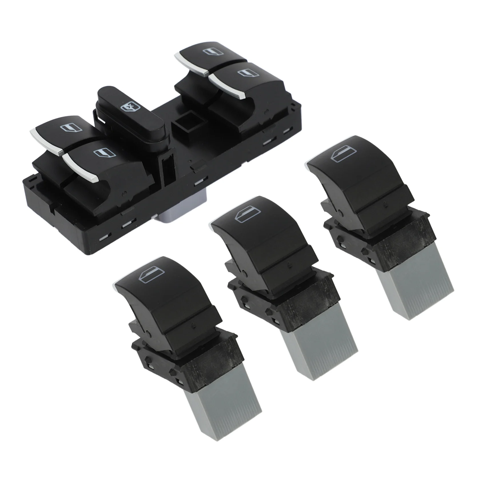 4 шт. кнопки переключателя питания для Volkswagen Golf MK5 6 Jetta Passat B6 Tiguan Rabbit Touran 5ND959857 5ND959855