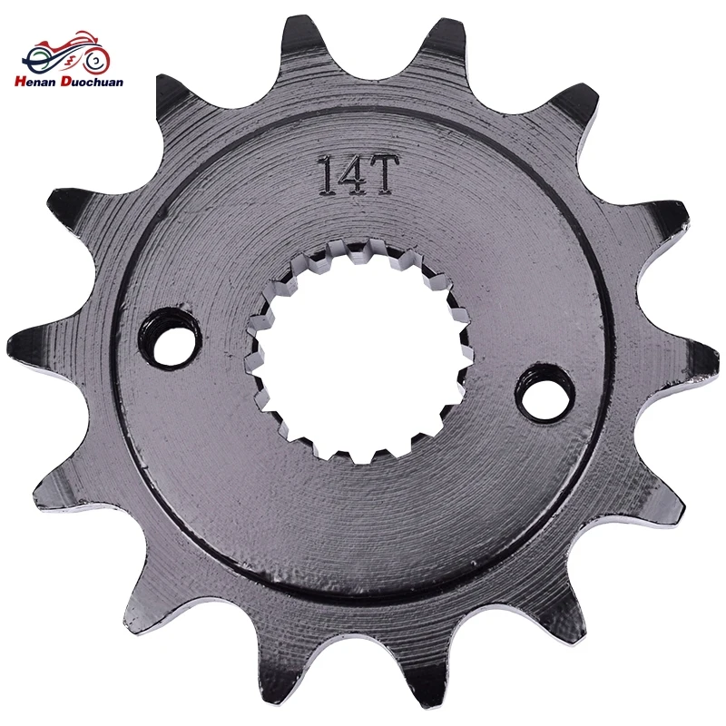520-14Т 45 # Стальная передняя звездочка мотоцикла для Honda CRM250 91-95 97-99 CRM 250