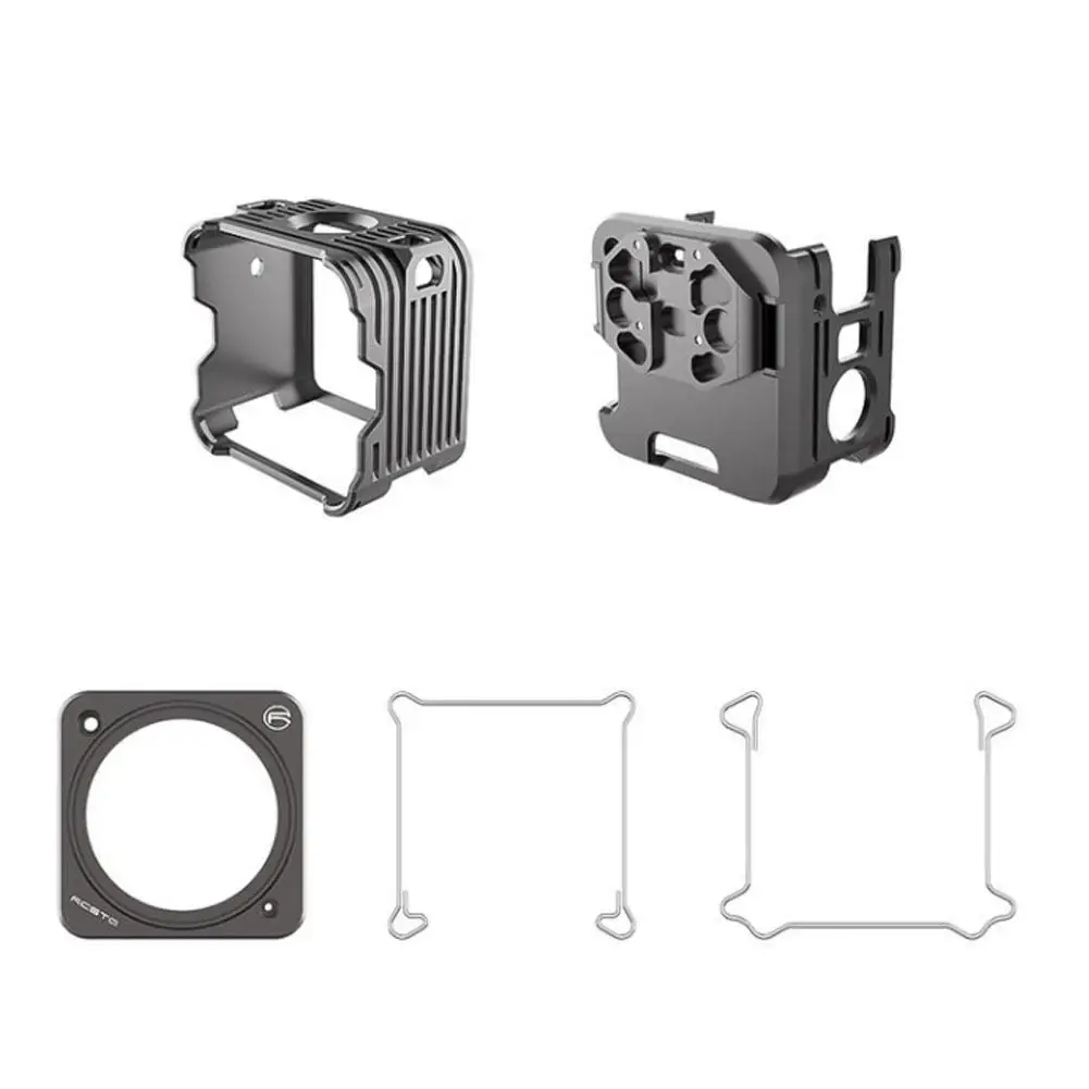 

For DJI Action 2 Aluminum Alloy Protective Border Cage Magnetic Frame Metal Case Action Camera Accessories