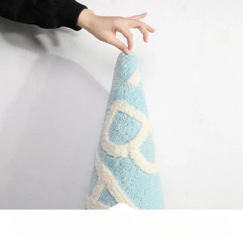 Мягкий и впитывающий коврик для ванной на балконе дома отеля ковры в цветочном