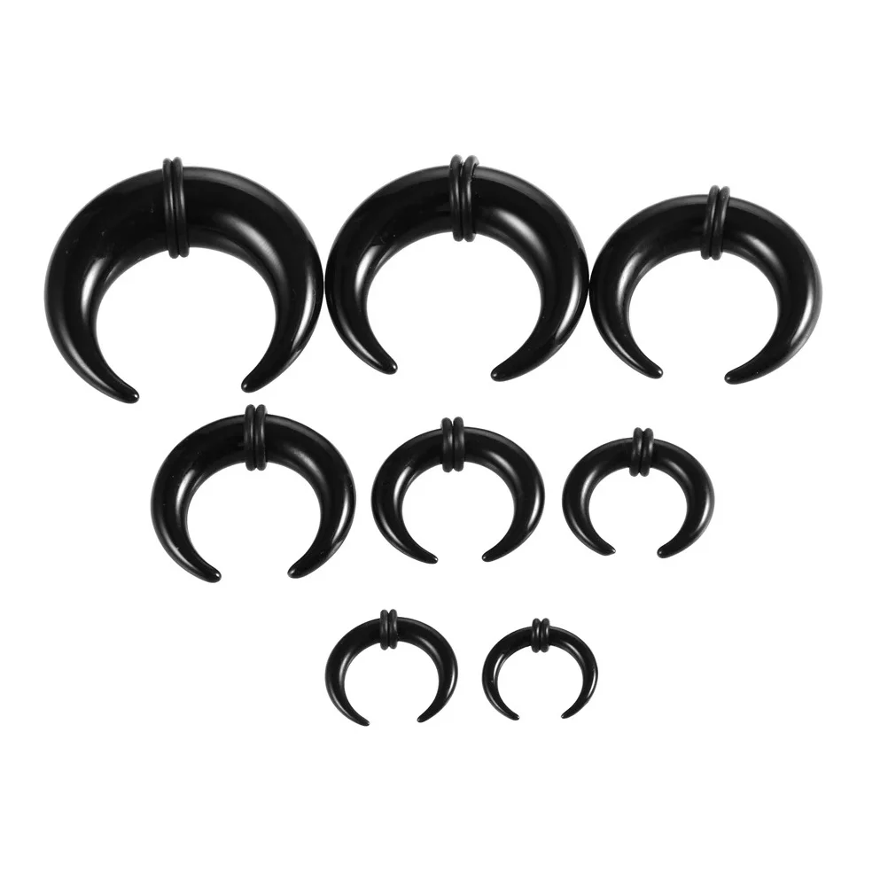 

Ear Kit Stretchinggauge Jewelry Expander Septum Auricles Nose Plugs Auricle Acrylic Tunnels Spiral Body Set Ring Earrings Lobe