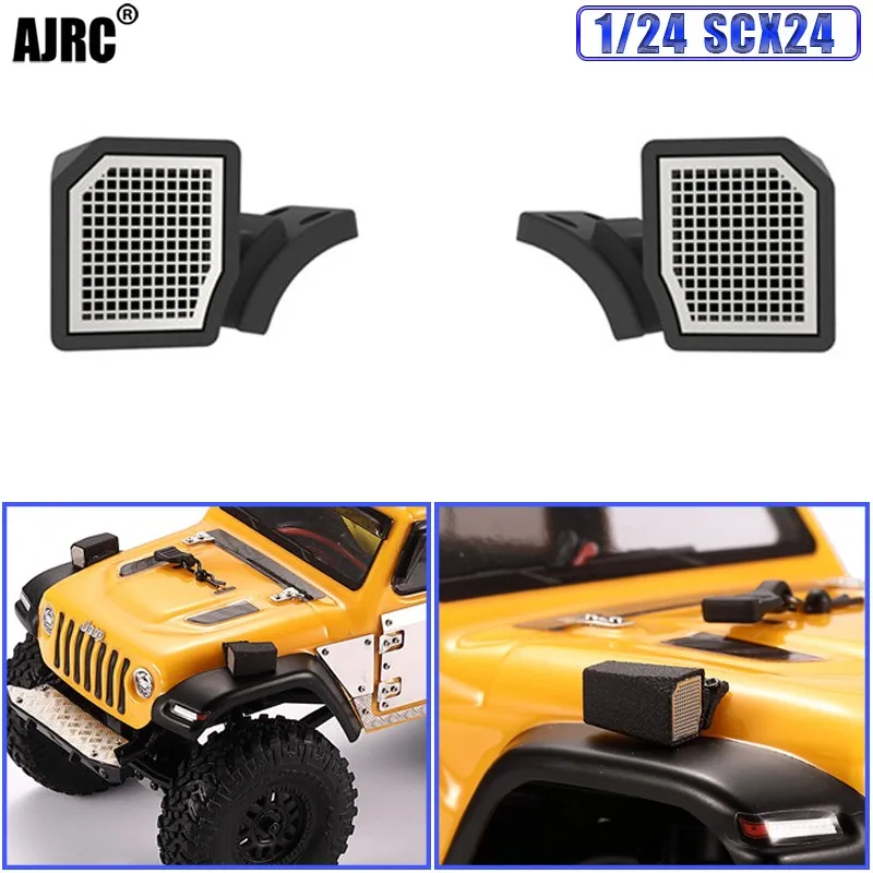 Ajrc 1/24 Rc Climbing Car Axial Scx24 Wrangler Air Filter Engine Engine Air Inlet