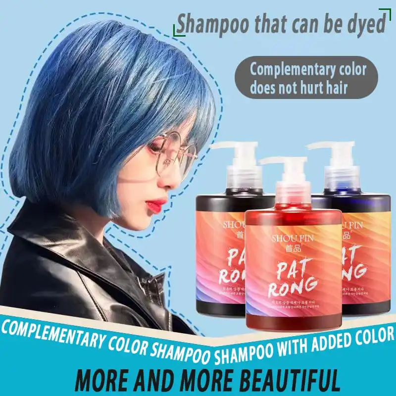 Fixing Hair Shampoo Color Protection Lock Shampoo  Color Fixing Shampoo Lasting Color Protection After Dyeing