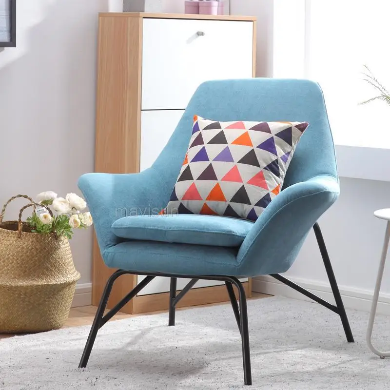 Современное Кресло для отдыха для ленивых в маленькой квартире, напольное кресло для отдыха, диван для одного человека, дизайнерская Сканди...