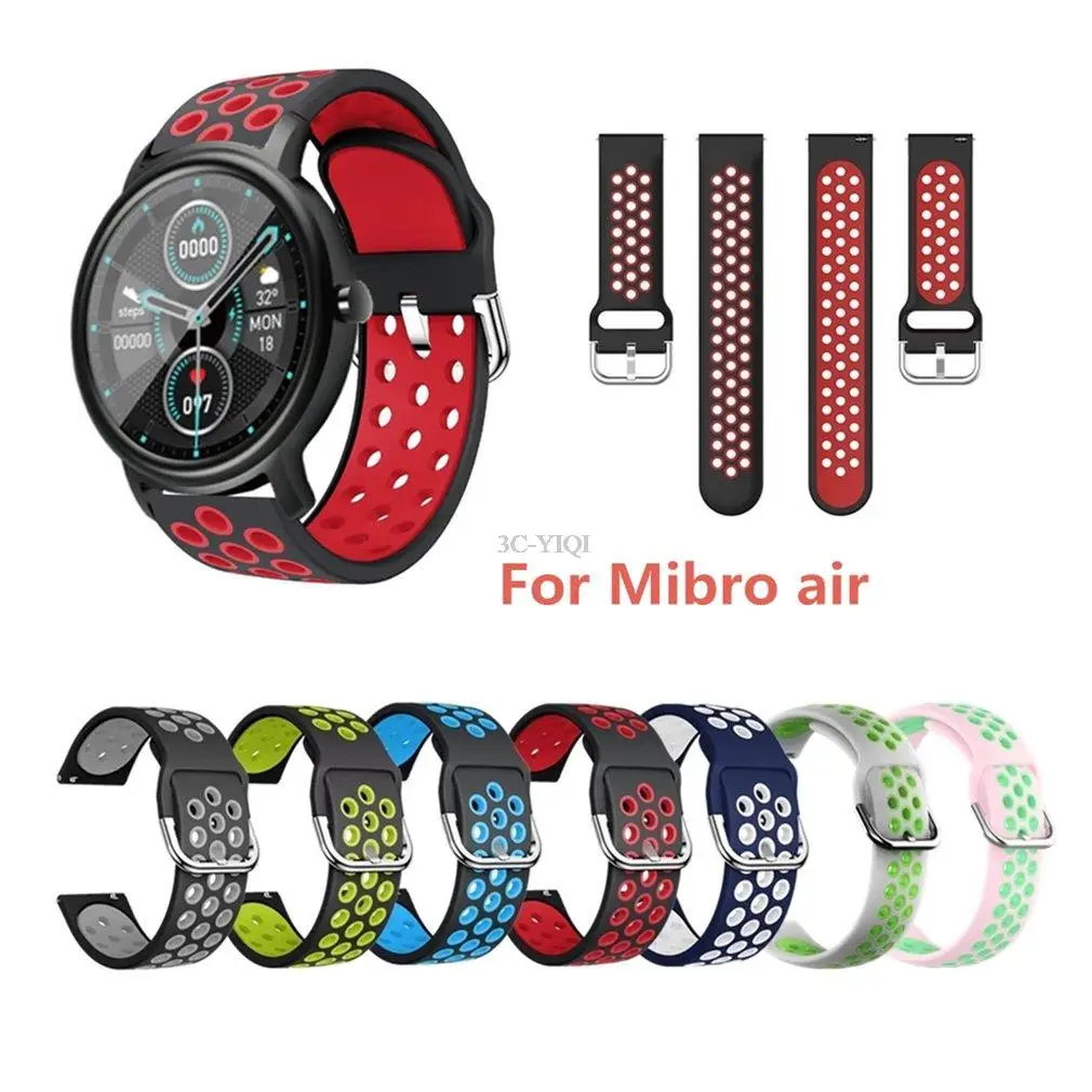22mm WatchBand Strap For Xiaomi Haylou solar LS05 Smart Watch Soft Silicone Replacement straps Correa Bracelet Accessories New