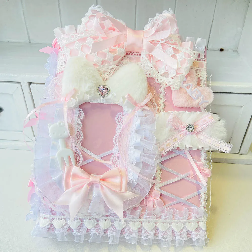 Милый розовый альбом для фотокарт A5  Gasing Star Chasing Kpop